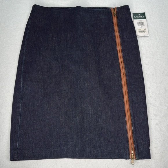 Lauren Ralph Lauren Dresses & Skirts - Lauren Ralph Lauren Women's High-Waist Denim Pencil Skirt, Indigo, Size 4P, NWT